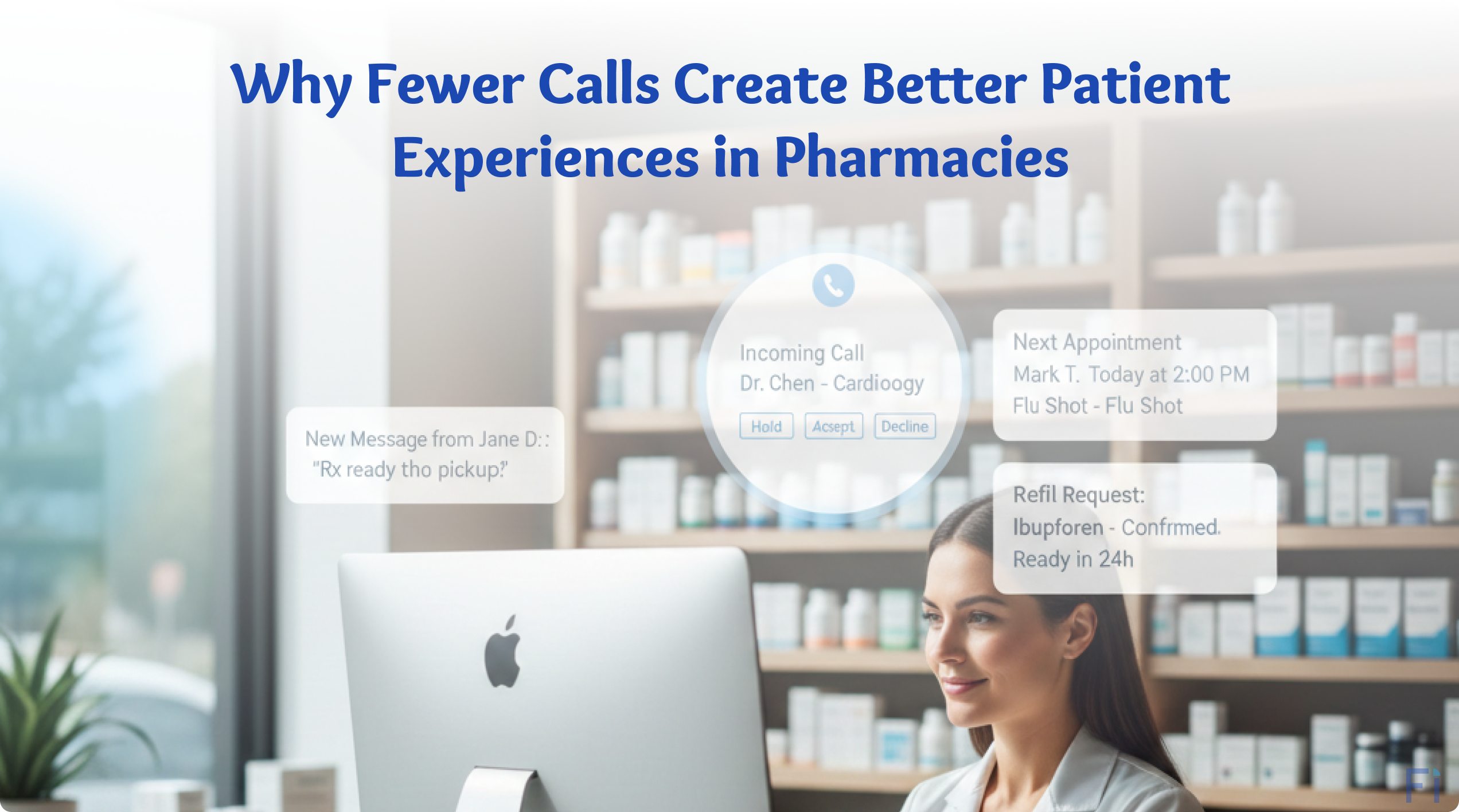 Why Fewer Calls Create Better Patient Experiences in Modern Pharmacies